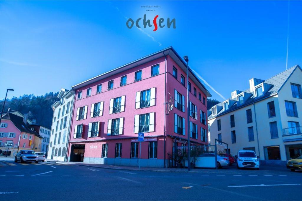 Boutique Hotel Ochsen Bad Ragaz Bagian luar foto