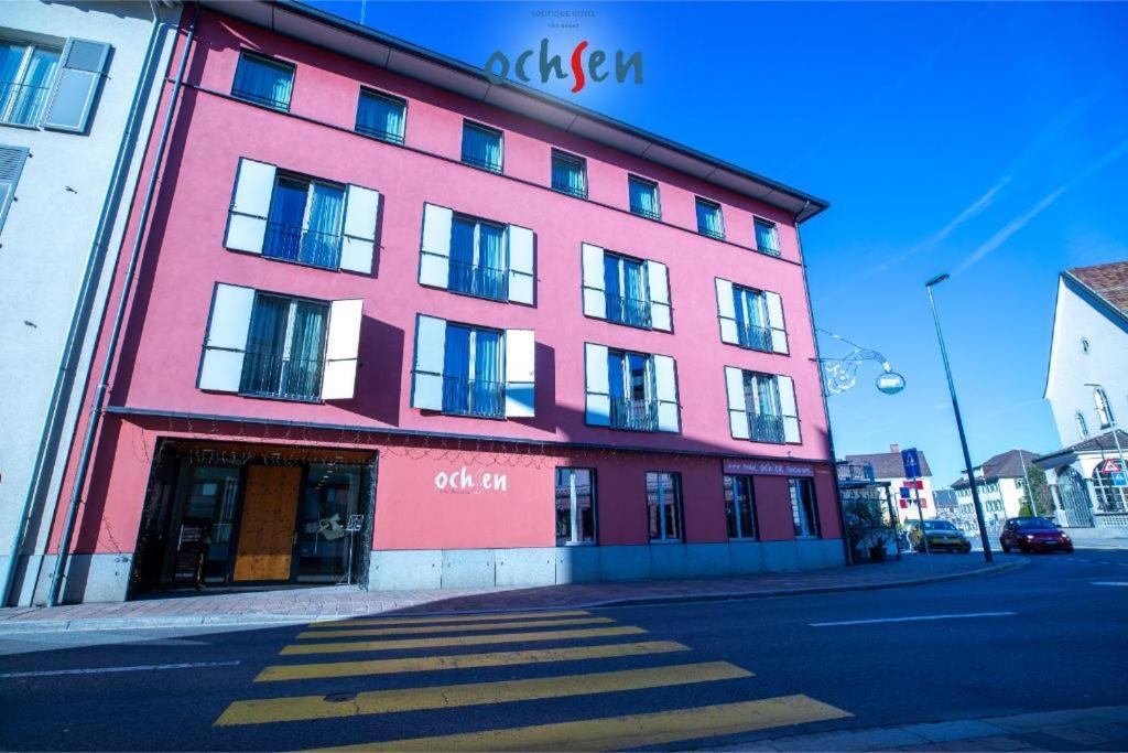 Boutique Hotel Ochsen Bad Ragaz Bagian luar foto